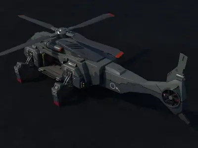 lowpoly modern aphatchi 3D model