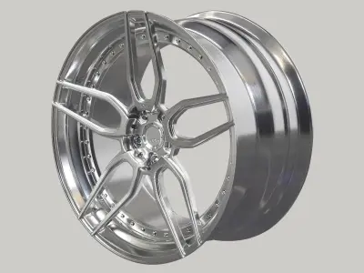 ADV1 005 racing wheel 3D model