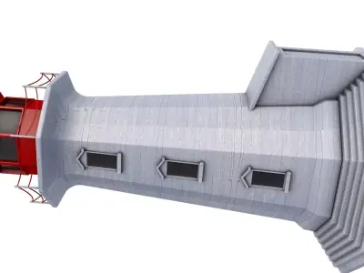 Peggys Point Lighthouse 3D model