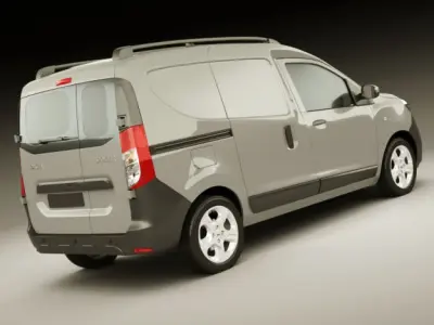 Dacia Dokker and Dokker Van 3D model