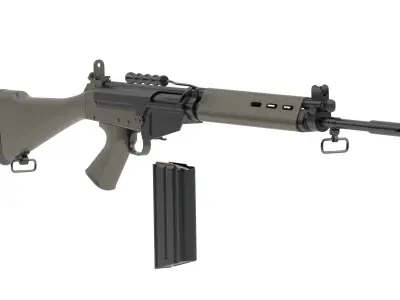 FN FAL 3D model