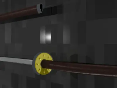 Nodati Saya Low-poly 3D model