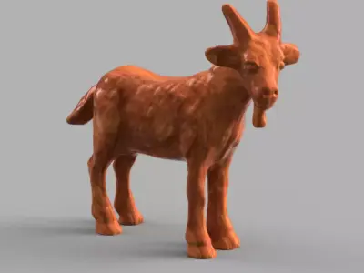 Bouc animal 3D print model