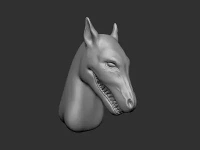 Demon Horse 3D model