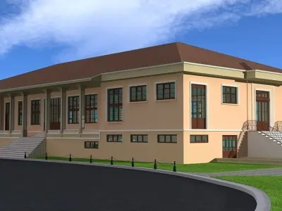 CULTURE HOUSE 3D model