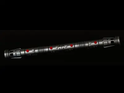Darth Mauls Lightsaber 3D model
