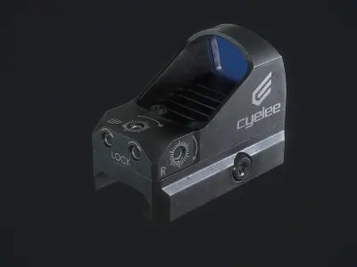 RDS Cyelee Frog Low-poly 3D model