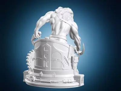 Lion O Thundercats Warrior Miniature 3D print model