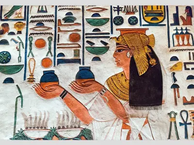 Ancient Egypt-Tomb of Nefertari Low-poly 3D model