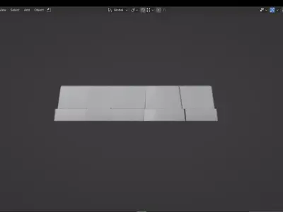 Chocolate bar 3D model purchase