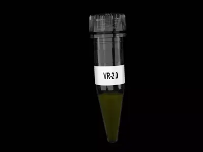 Jurassic Park Dinosaur Embryo Vial 3D model