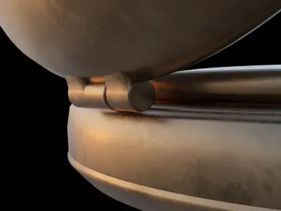 Compass old Free 3D model