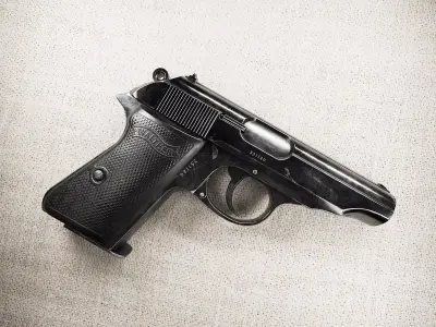 Walther PP Low-poly 3D model