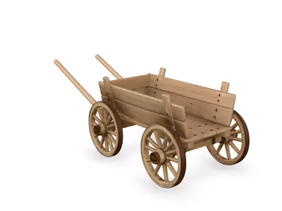 Medieval Market Props Pack Low PBR Low-poly 3D model