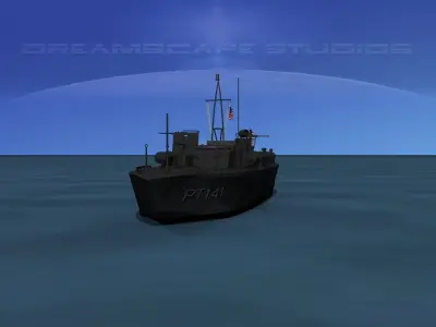 Elco PT Boat PT141 3D model