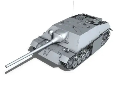 Jagdpanzer IV L70V 3D model