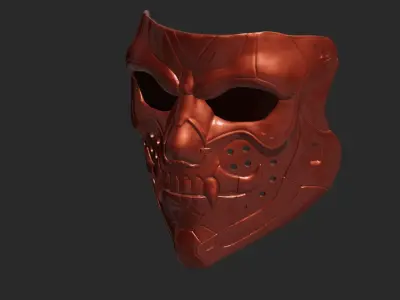 Demon Mask 3D print model purchase