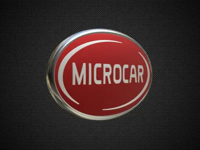 microcar logo 3D model