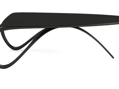 Jet Desk Low-poly 3D model