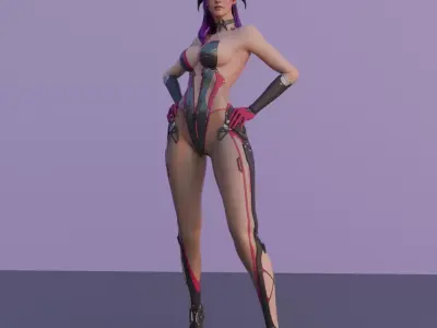 Serena 3D model