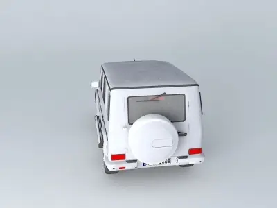 Mercedes-Benz G500 Helendwagen Free 3D model