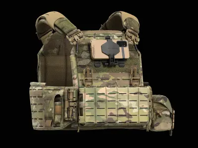 Strandhogg v3 SAPI Cut Plate Carrier V4 Low-poly 3D model