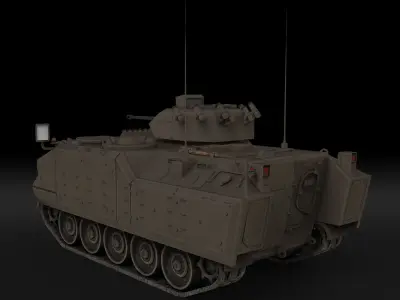 ACV-15 Low-poly 3D model