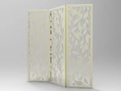 MAGNOLIA LEAVES PANEL Free 3D print model