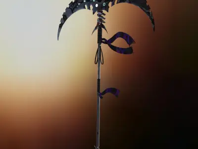  Eyes Sickle 3D model