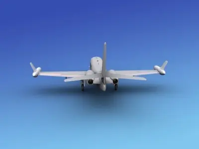 IAI Westwind II Bare Metal 3D model
