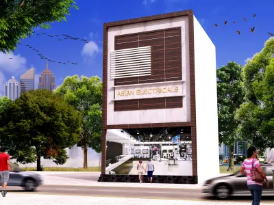 buildings building in city Low-poly 3D model