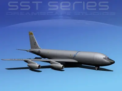 Boeing KC-135-E Stratotanker V05 3D model