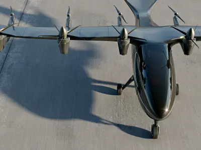 eVTOL Aircraft  3D model