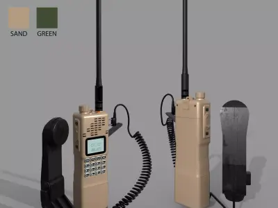 Radio Baofeng-AR-152 Low-poly 3D model