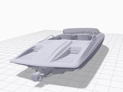  Glastron CVX 20 Jet Boat 3D print model
