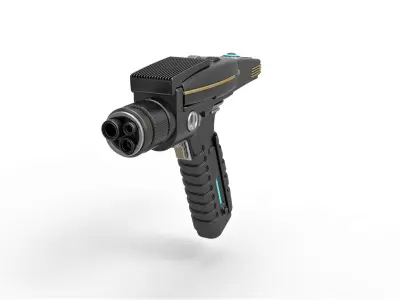 Phaser pistol version 2 from Star Trek Discovery TV series 3D model