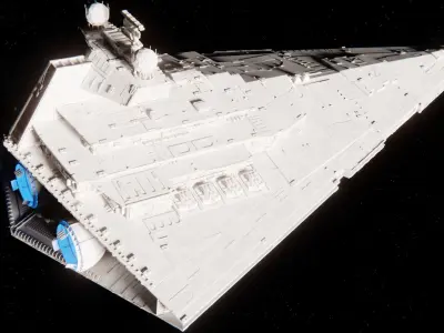 Imperial I-Class Star Destroyer 3D model