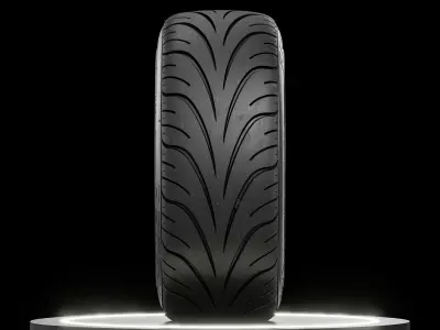 Federal 595 RS R 205 50 ZR15 3D model