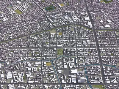 Sakai Low-poly 3D model