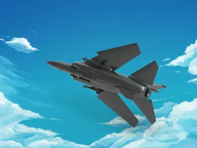 Mikoyan-Gurevich MiG-23 3D model