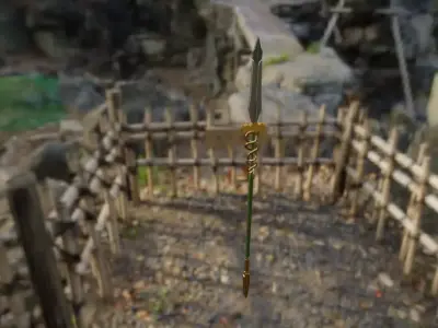 3 swords Low-poly 3D model