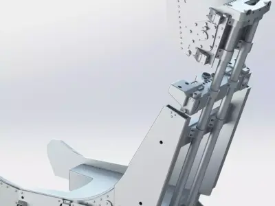 L39 Albatros Ejection Seat 3D print model