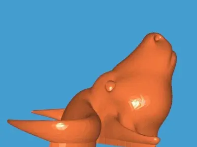 MakeIT Animal Heads Collection African Buffalo Head 3D model