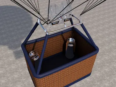 Hot Air  Balloon 3D model