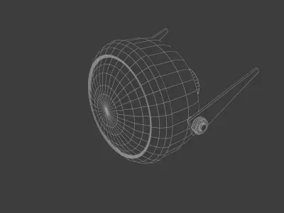 Bike Headlight 3D model