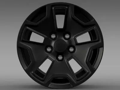 Jeep Wrangler Willys Wheeler Edition 2014 rim 3D model