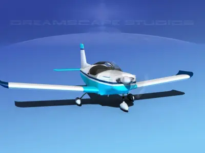 Zlin Z 242 V04 3D model