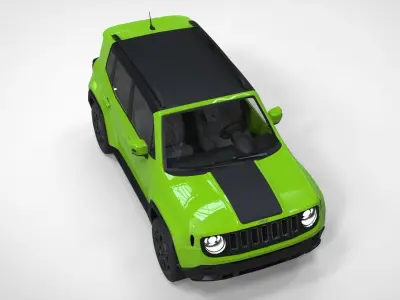 Jeep Renegade 2021 3D Model Free 3D model