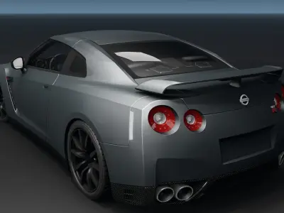 Nissan GTR-35 Free 3D model
