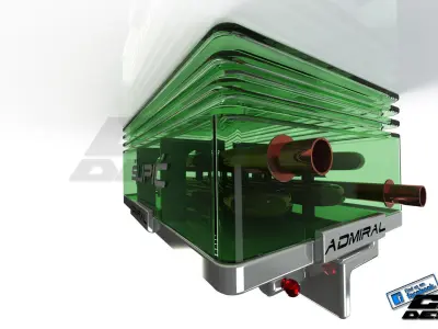 PINKI fuel cooling boxdesigned by UPI Free 3D model